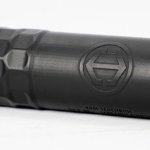 HUSH-POINT 30 SUPPRESSOR .30 CAL INCONEL FLOW-THRU, DT/HUB, 1/2X28 & 5/8X24 CAPS, FULL-AUTO RATED