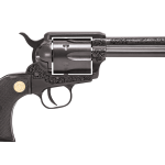 CHIAPPA 1873 REVOLVER SAA 22LR PISTOL BLACK 4.75" ENGRAVED FRAME