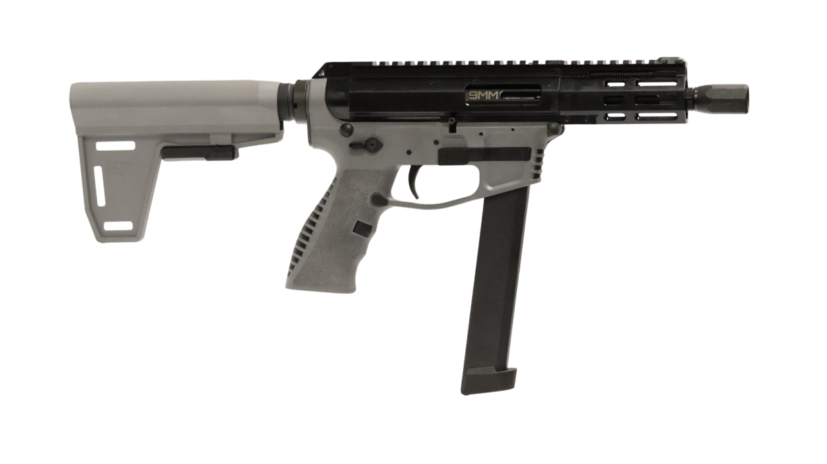 GFORCE ARMS JAWBONE 9MM 5" BRL 33+1 RD MAG TACTICAL GRAY ORION EXCLUSIVE