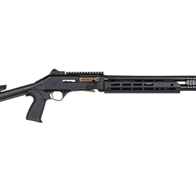 PANZER M4 SPEED PRO ARGO 12G S/A 3" 18.5" BBL, BLACK W/ BRONZE TITANIUM