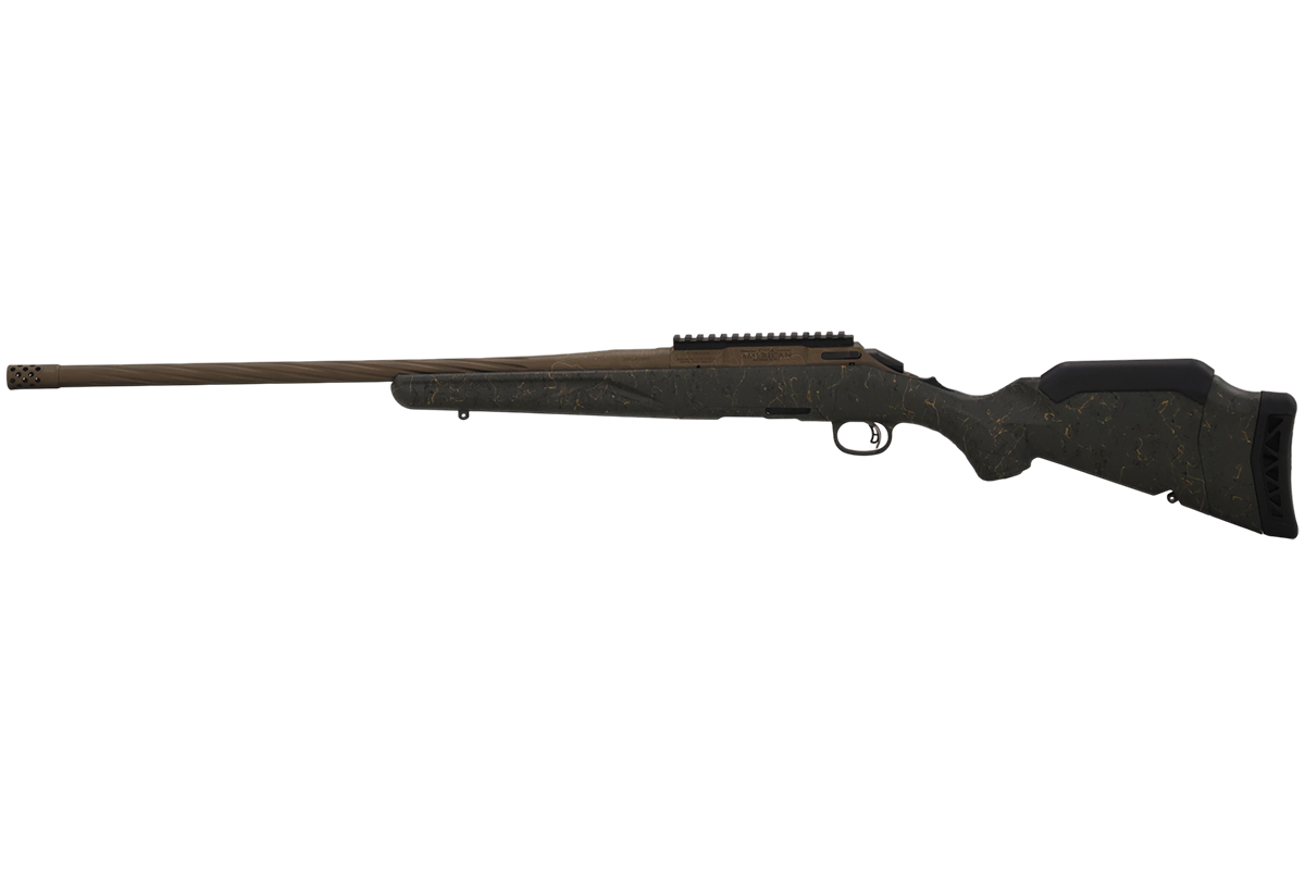 RUGER AMERICAN G2 PRED WILDERNESS TOPO 350 LEGEND RIFLE 22" SPIRAL FLUTED, BRNZ/GRN SPLATTER 5RD MAG