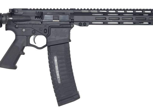 ATI ALPHA MAXX 5.56 RIFLE 16" 15" HANDGUARD BLACK, FLIP UP 1-60RD MAG