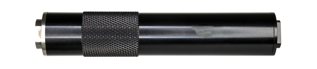 INLAND IM 8.5" .45 Suppressor, 5/8x24 direct thread base