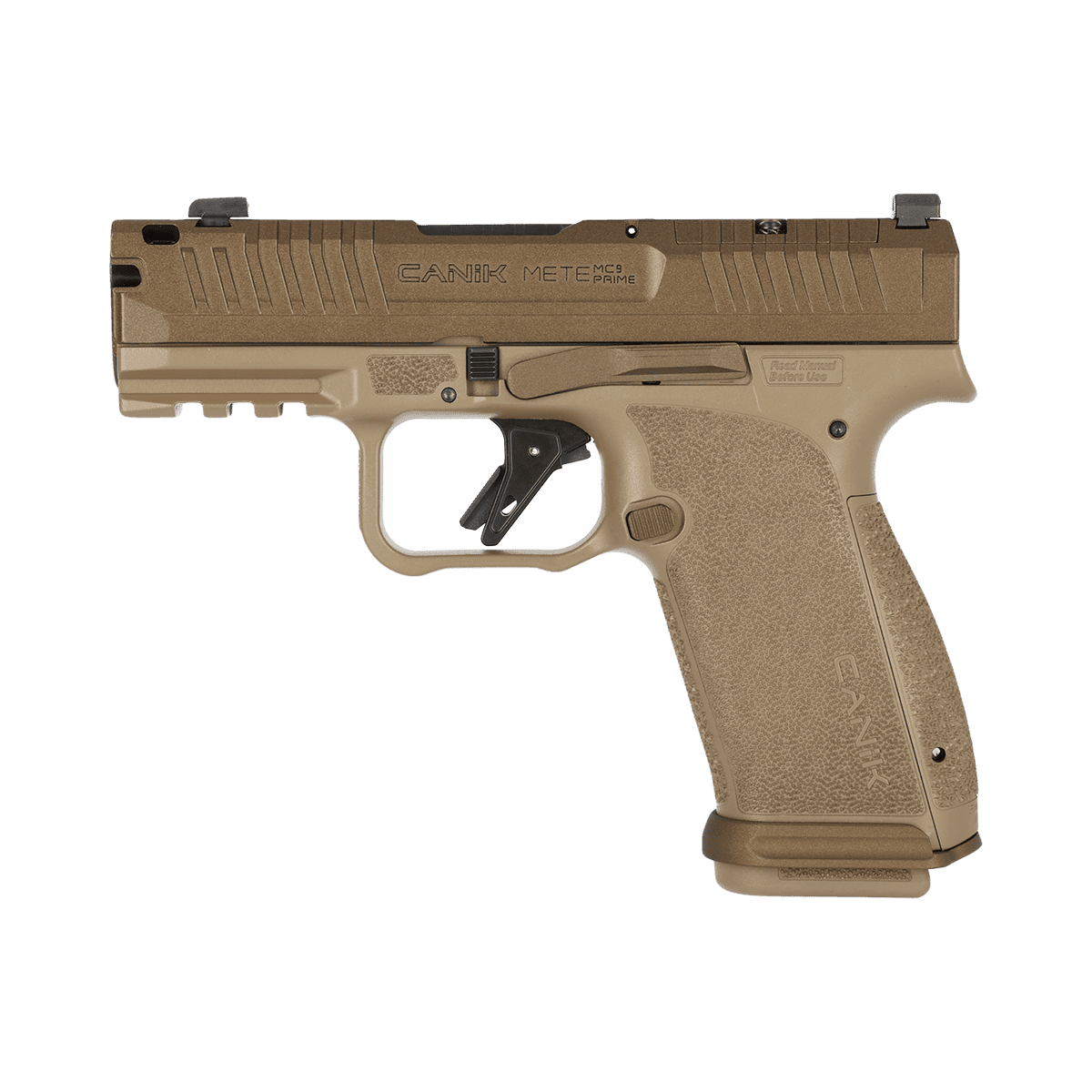 CANIK METE MC9 PRIME 9MM PISTOL 17RD TWO-TONE TAN ORION EXCLUSIVE