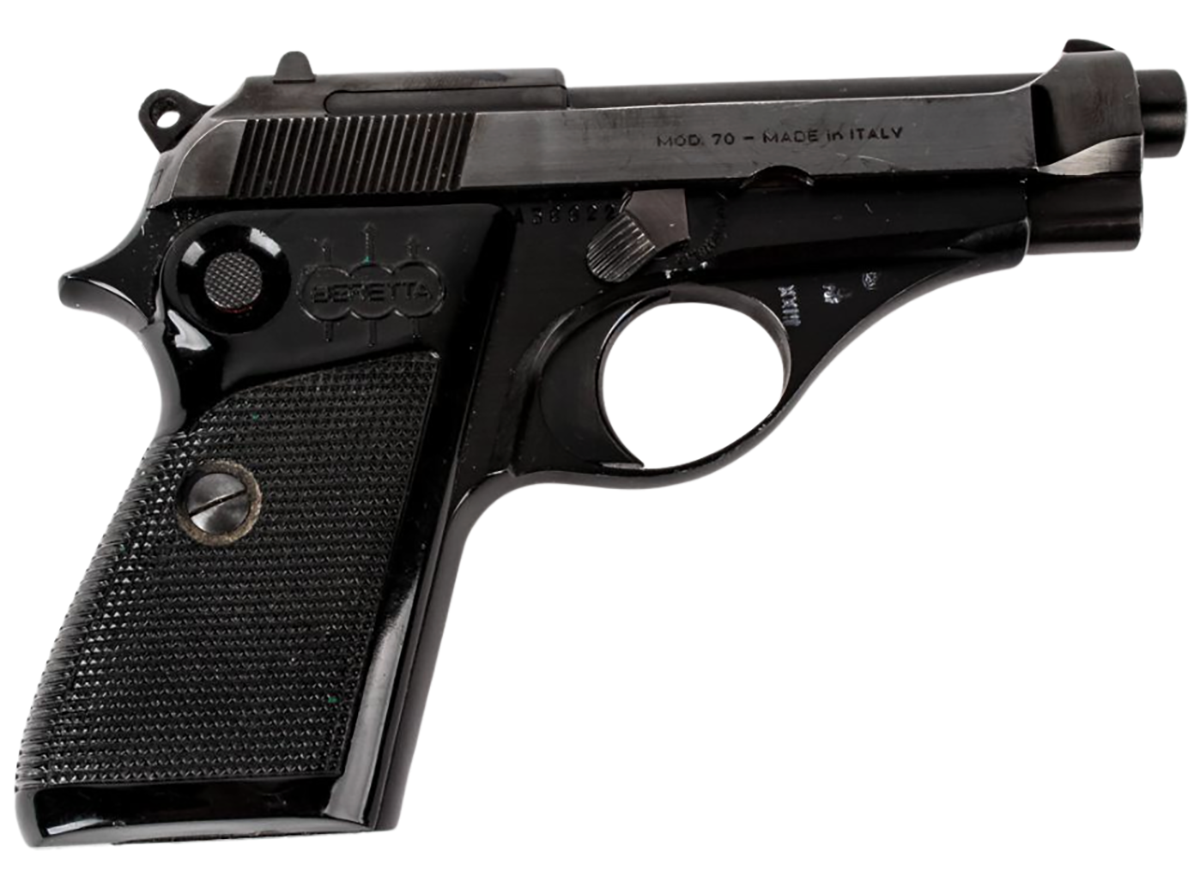 BERETTA SURPLUS M70 32ACP PISTOL 3.5" BLACK/BLUED 1-8RD MAG C&R ELIGIBLE