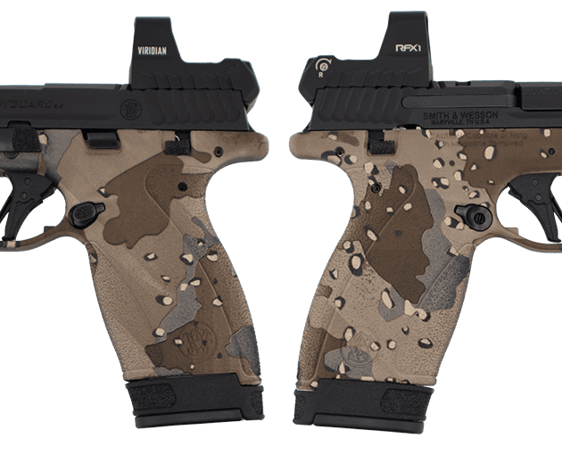 SMITH & WESSON BODYGUARD 2.0 CHOCOLATE CHIP M.S. W/ RFX1 OPTIC 380ACP PISTOL 2.75" 1-10RD 1-12RD