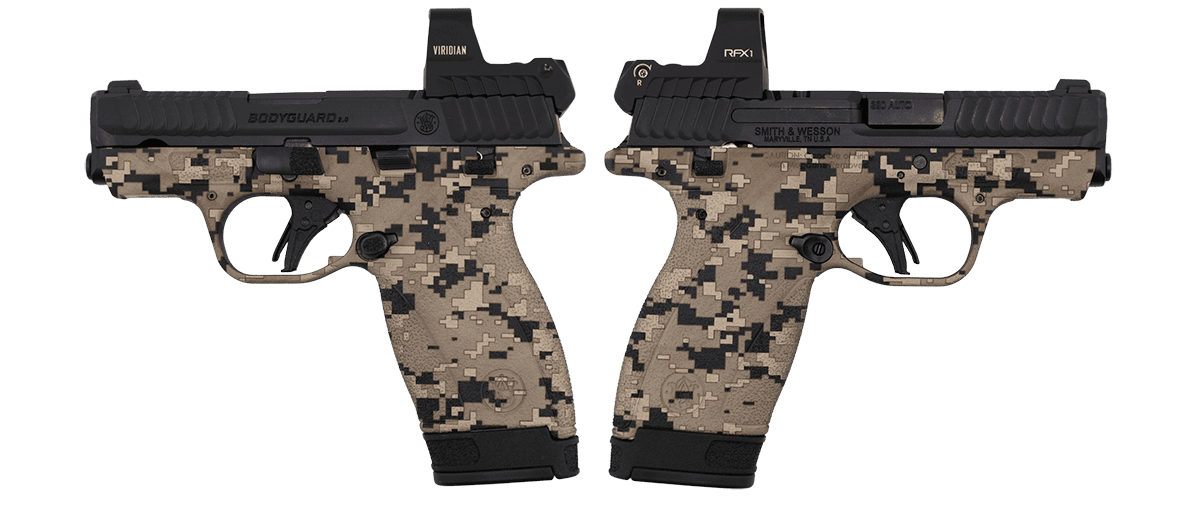 SMITH & WESSON BODYGUARD 2.0 DIGITAL CAMO M.S. W/ RFX1 OPTIC 380ACP PISTOL 2.75" 1-10RD 1-12RD