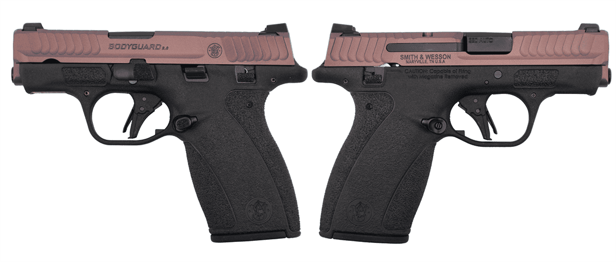 SMITH & WESSON BODYGUARD 2.0 MS RAD CHAMELION 380ACP 2.75" 1-10RD 1-12RD