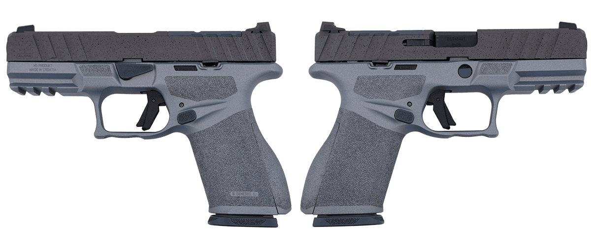 Springfield Armory Echelon Alpha Iron Tide 4.0C 9mm pistol in Navy and Stone