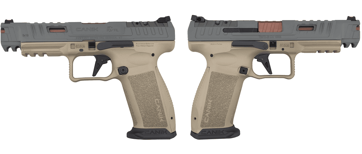 Canik SFX Rival Suga Cub 9mm handgun with 5-inch barrel