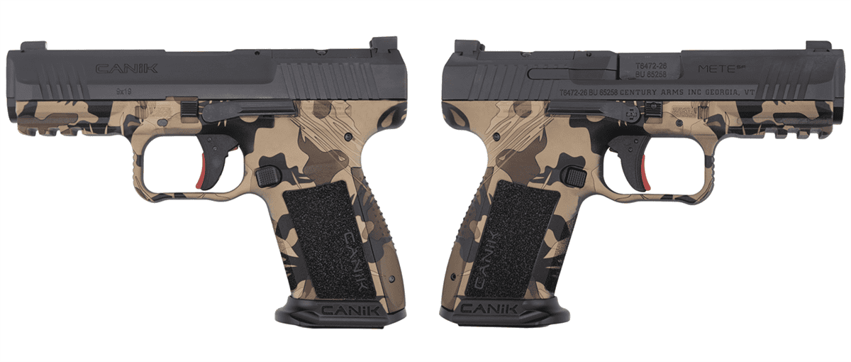 CANIK METE SF ONE SERIES 9MM RHODESIAN TAN PSTL 4.19 BRL 1-15RD MAG