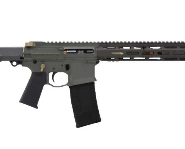 Q HONEY BADGER SBR SD 300BLK 7" JUNGLE GRN 1-30RD GEISSELE TRIGGER (Q-HB-SILENCER) 1-100