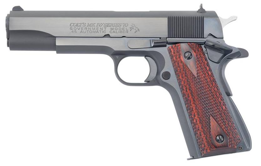 COLT 1911 GOVT 70 SERIES 45ACP 5" 8+1 BLUED