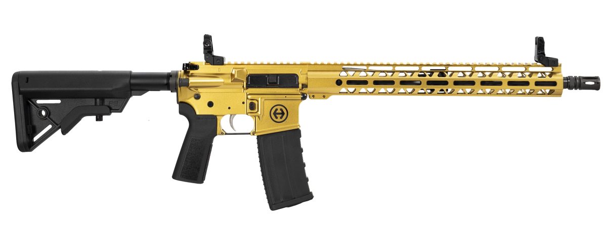 HI POINT HP15 GOLD RIFLE 16" BBL, 15" MLOK BLACK 1-30RD