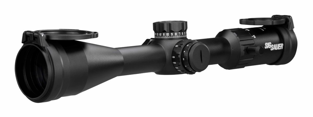 Sig Sauer Whiskey4 6-24x50mm FFP illuminated riflescope with 30mm tube