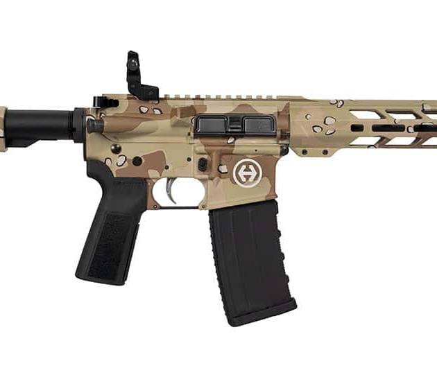 HI POINT HP15P CHOCOLATE CHIP 5.56 PISTOL 10.5" BBL, 9.5" MLOK BLADE/BRACE 1-30RD MAG