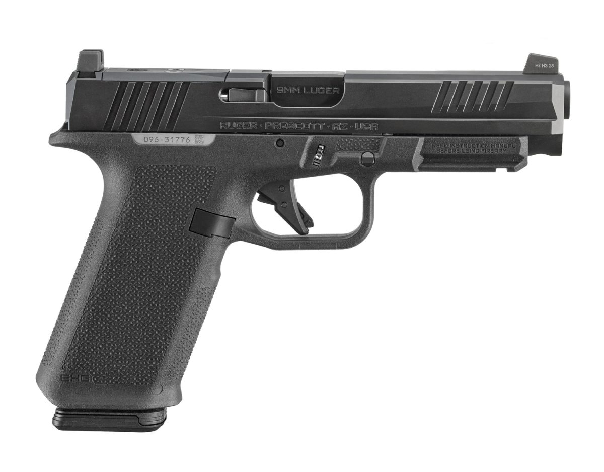 Ruger RXM 9mm black 4.5-inch optic-ready pistol with two magazines