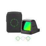 OSIGHT X 3MOA DOT + 32 MOA CIRCLE GREEN DOT SIGHT W/ CHARGING COVER, RMR FOOTPRINT BLACK