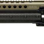 KelTec KP50 tan 5.7x28mm semi-automatic pistol with 50-round magazine