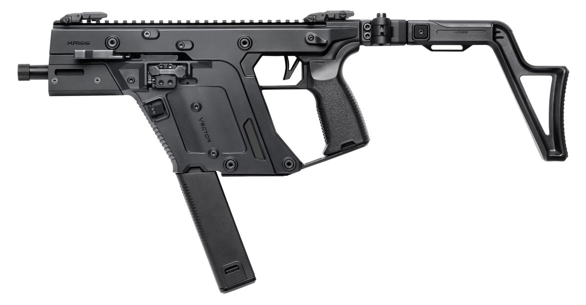 KRISS USA VECTOR SBR 45ACP 5.5" BLK 30+1