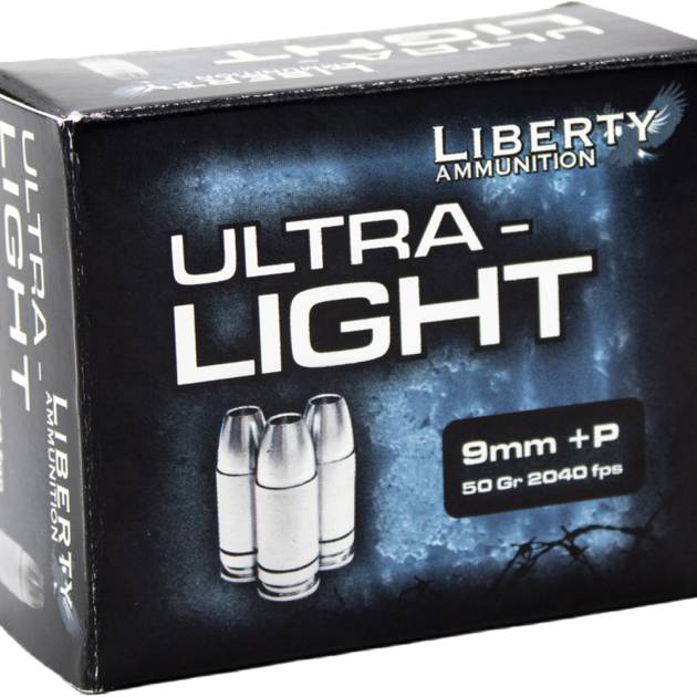 LIB 9MM+P 50GR ULTRA LT HP 20R