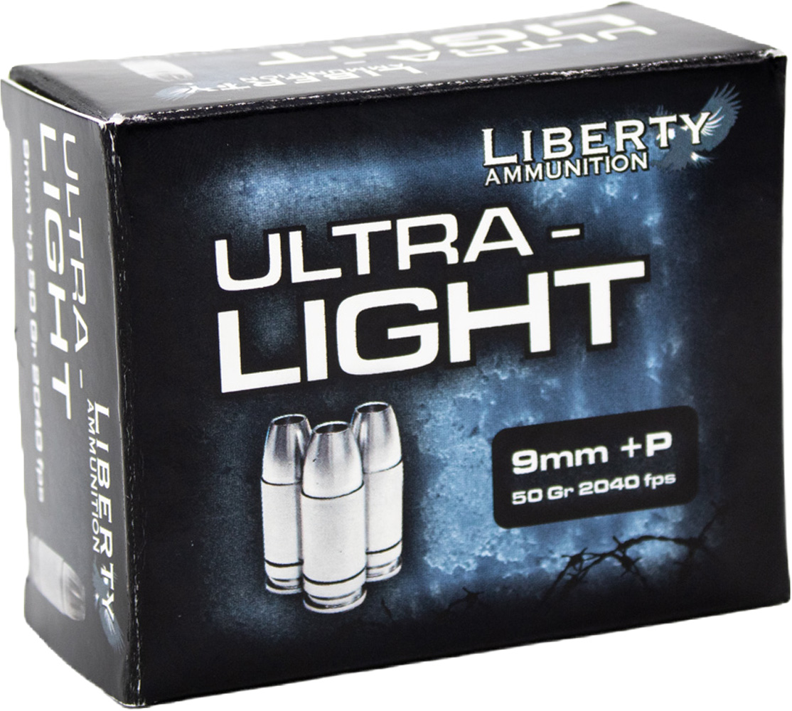 LIB 9MM+P 50GR ULTRA LT HP 20R