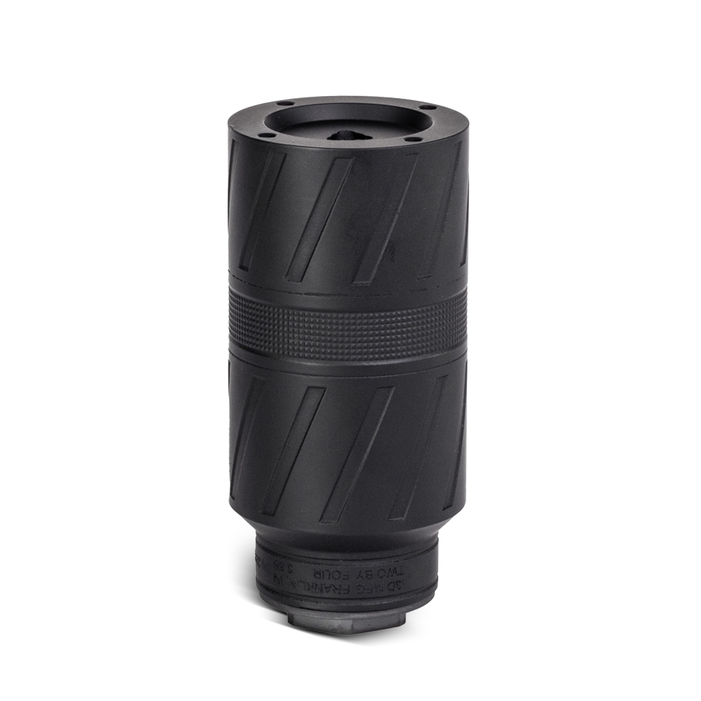 Banish Speed K Ti 4-inch titanium suppressor in black