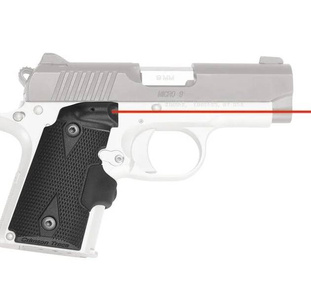 CRIMSON TRACE LASERGRIP KIMBER MICRO 9 BLK