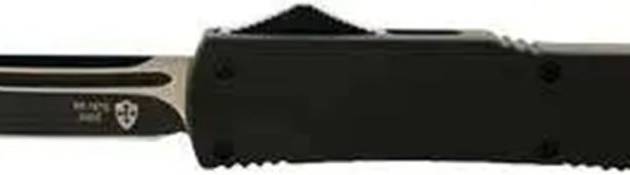 TPL SLIM BLACK RUBBER TANTO