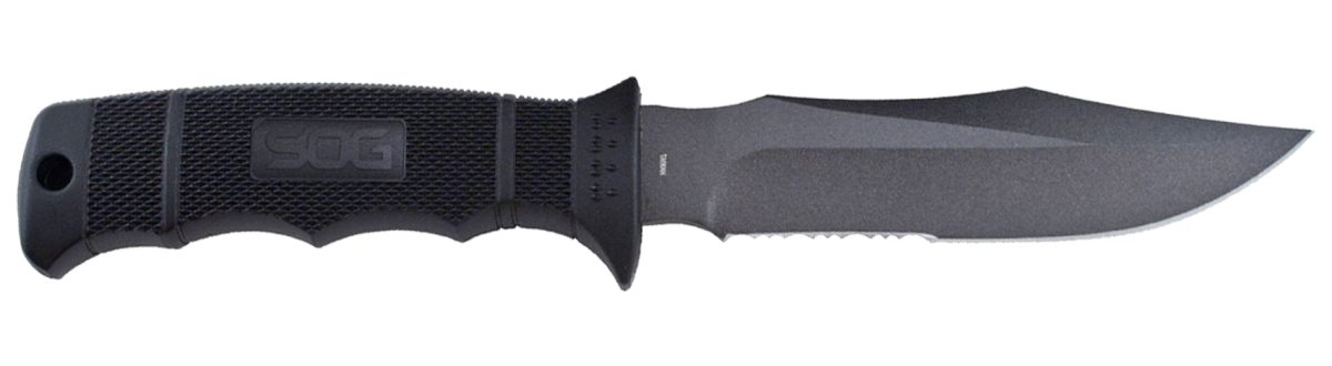 SOG SEAL PUP PARTIAL SERRATED