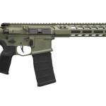 Sig Sauer M400 SDI rifle with 16-inch barrel, M-LOK handguard, and Moss Green finish