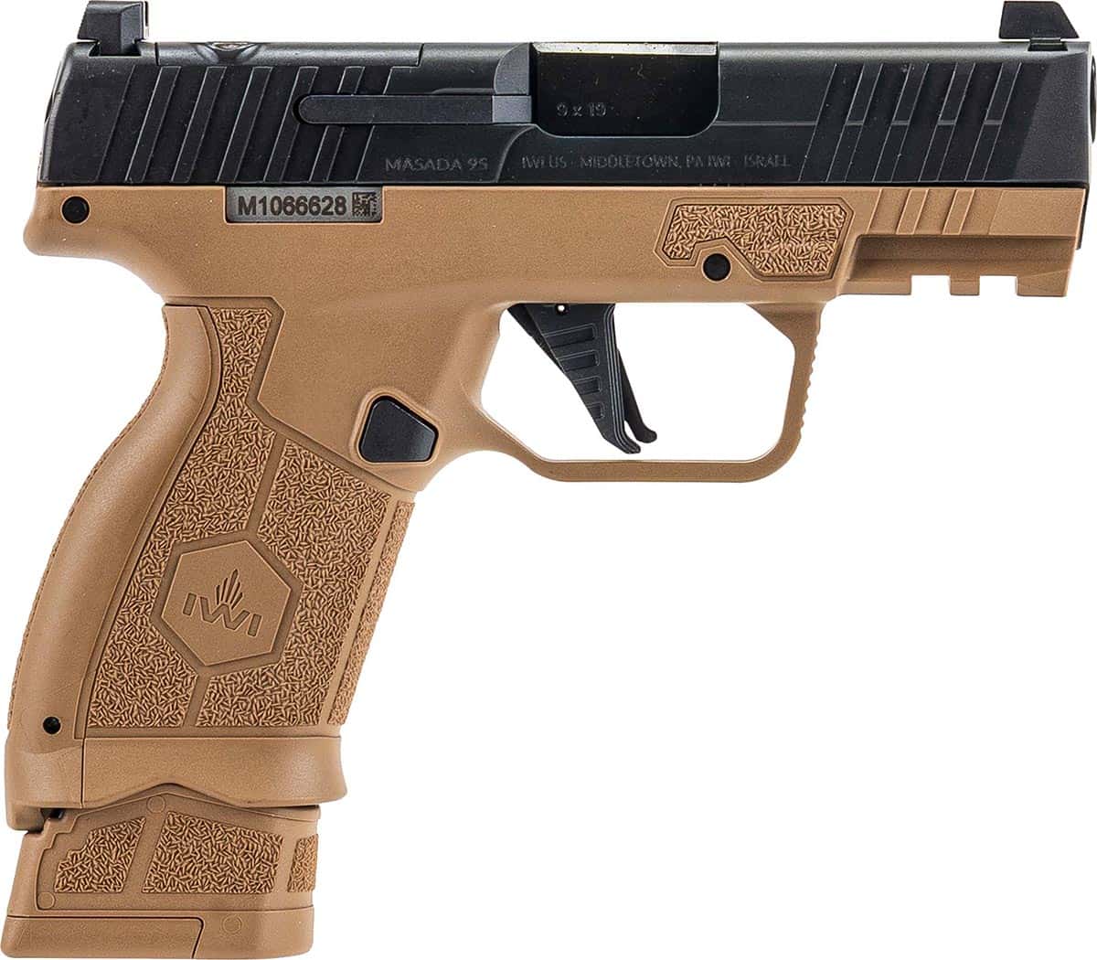 IWI MAS SLM ELT 9MM 3 17R FDE