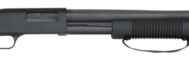 Mossberg 590 Shockwave 12 Gauge pump shotgun with 18.5-inch barrel