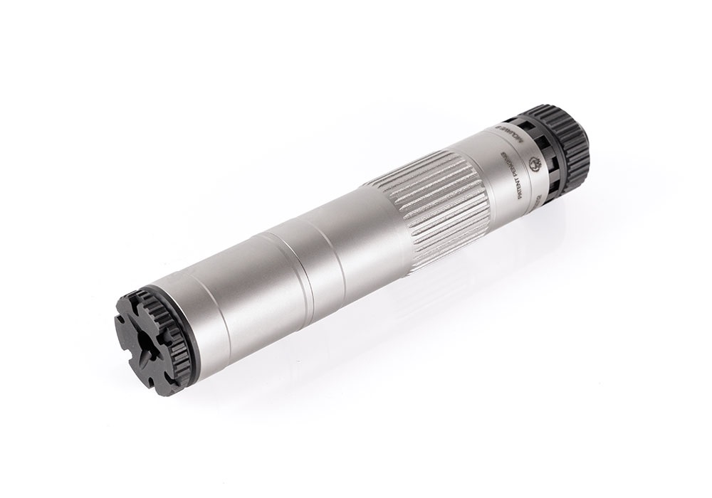 DEAD AIR ARMAMENT MOJAVE9 9MM MOD SLNCR SILVER
