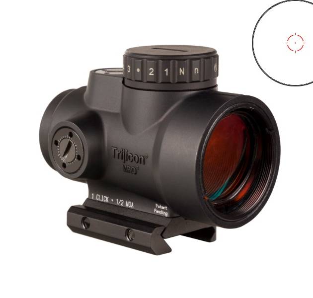TRIJICON MRO HD 1X25 2.0 MOA ILL RD LOW