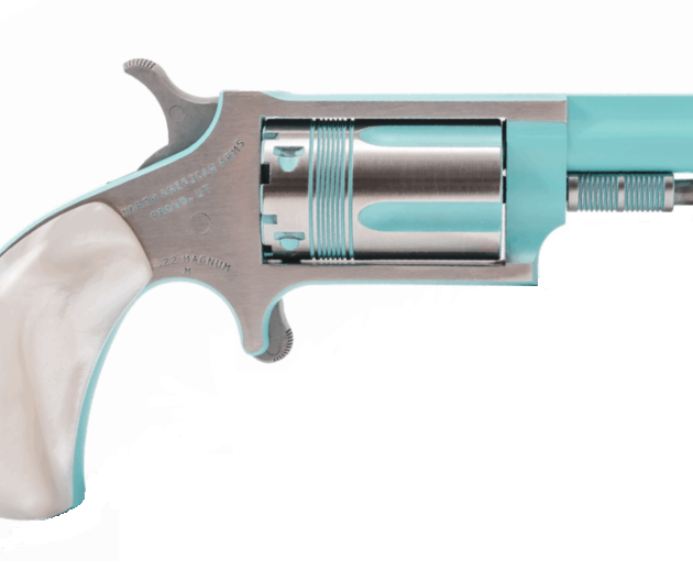 NORTH AMERICAN ARMS MINI 22MAG REV 1-5/8" TURQ