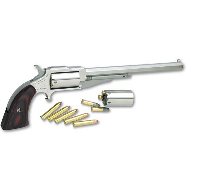NORTH AMERICAN ARMS THE EARL 22LR/22MAG 6" SS 5SH