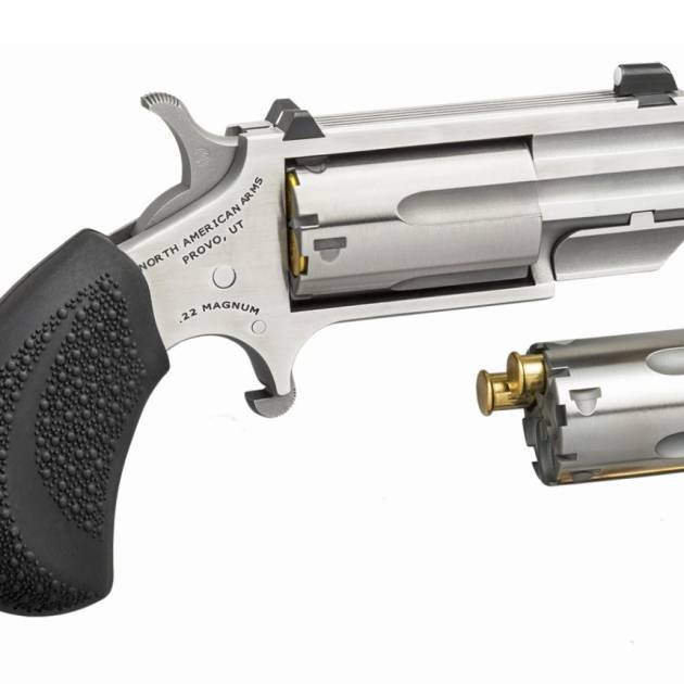 NORTH AMERICAN ARMS PUG 22MAG/22LR 1" SS CONV