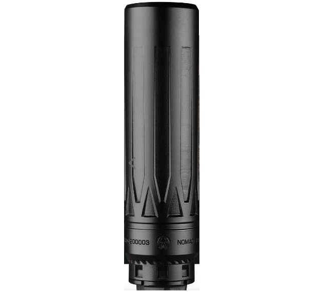 Dead Air Nomad Ti XC black suppressor with Xeno adapter and DA124 Omni Brake