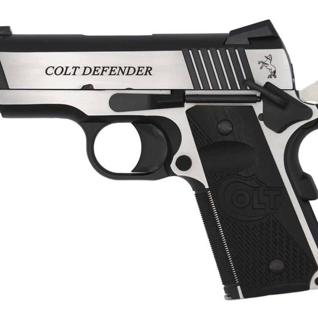 COLT DEFENDER 45ACP SS/BK 3" 7+1 NS