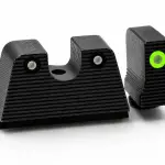 OnGuard Tactical Night Sights for all Glocks, Green/Black, Suppressor, U-Notch