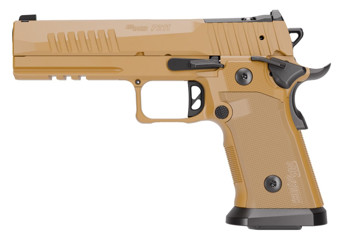 Sig Sauer P211-GT5 9mm 5-inch coyote full-size pistol