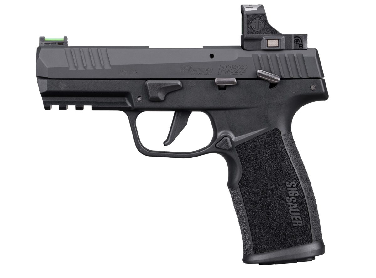 SIG SAUER P322 22LR BLK 4" 20+1 ROMEO RS