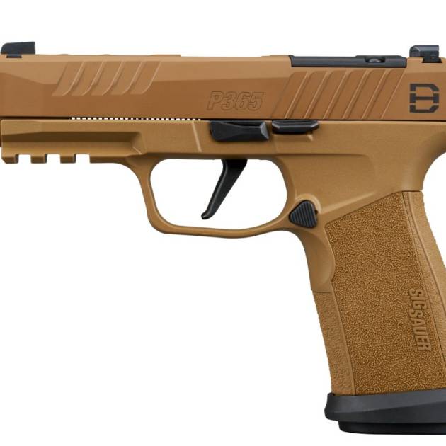Sig Sauer P365 DH3 9mm coyote optic-ready pistol with 3.7-inch barrel