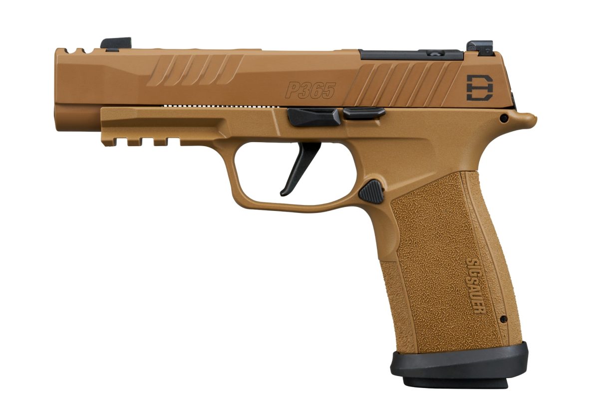 Sig Sauer P365 DH3 9mm coyote optic-ready pistol with 3.7-inch barrel