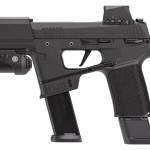 Sig Sauer P365 FLUX Sentry 9mm pistol with 6-inch barrel and deployed brace