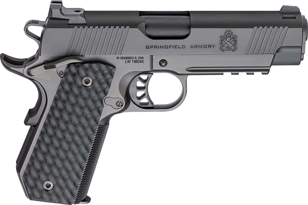 SPRINGFIELD ARMORY 1911 TRP 45ACP BLK 4.45" NS #