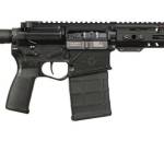 Patriot Ordnance Factory Rogue .308 rifle with 13.75-inch black threaded barrel