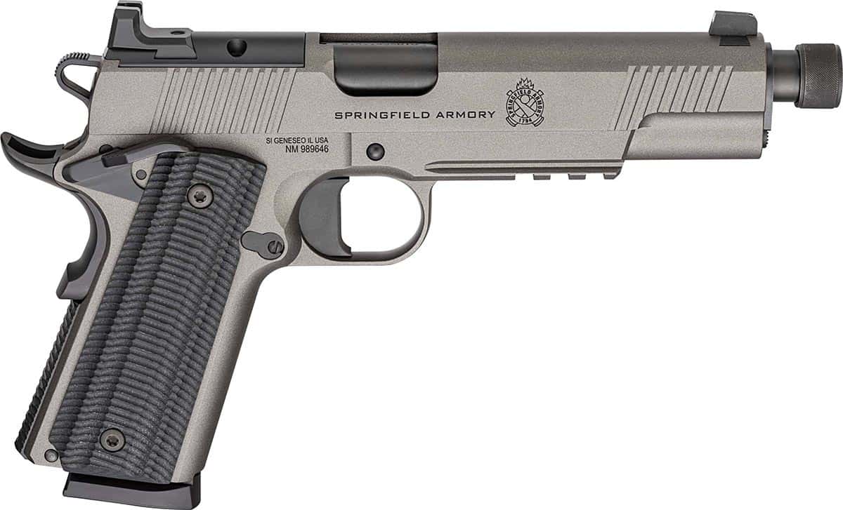 SPRINGFIELD ARMORY 1911 OPERATOR 45ACP GRY TB OR