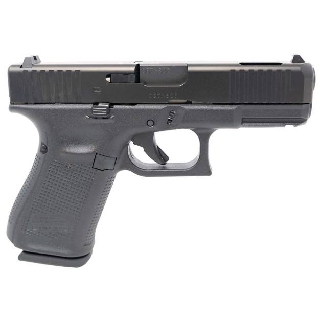Glock 19C V 9mm pistol with black finish and 4.02-inch barrel